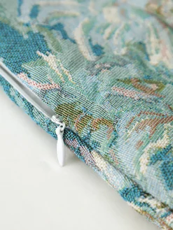 Floral Embroidery Split Mini Skirt