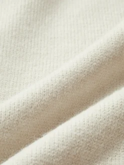 Floral Embroiled Pockets Knit Vest