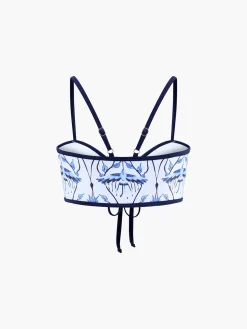 Floral Print Knotted Bikini Set