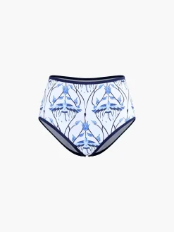 Floral Print Knotted Bikini Set
