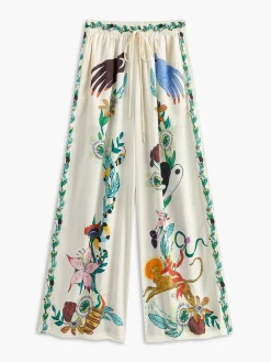 Floral Print Pants Set