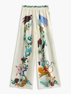 Floral Print Pants Set