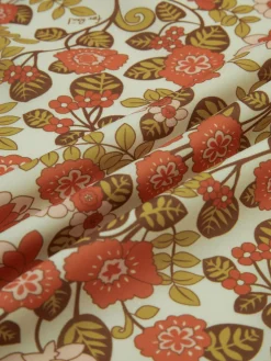Floral Tie Front A Line Dress