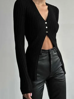 Free Your Mind Long Sleeve Knit Top