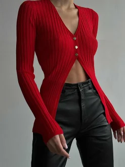 Free Your Mind Long Sleeve Knit Top