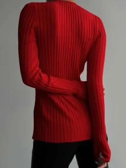 Free Your Mind Long Sleeve Knit Top