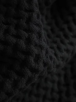 Geometric Button Cardigan