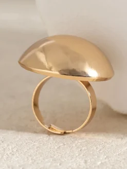 Geometric Half Ball Ring