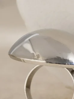 Geometric Half Ball Ring