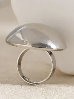 Geometric Half Ball Ring