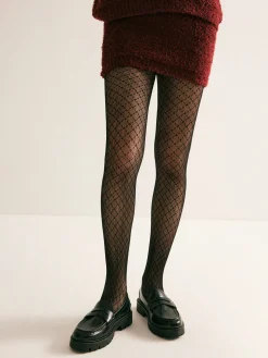 Geometric Micronet Tights