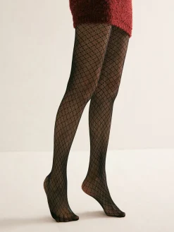 Geometric Micronet Tights