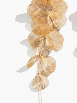 Ginkgo Leaves Long Dangle Earrings