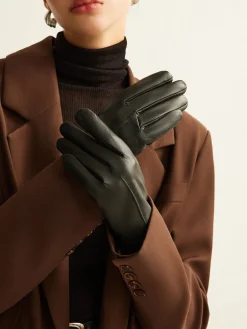 Goatskin Windproof Fleece Lined Gloves