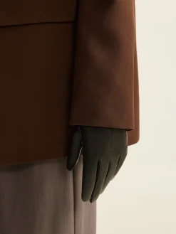Goatskin Windproof Fleece Lined Gloves