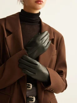 Goatskin Windproof Fleece Lined Gloves