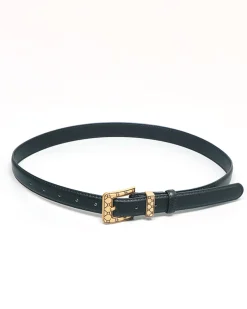 Golden Square Buckle Belt
