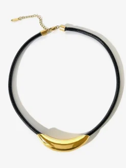 Golden Tube Rope Choker