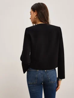Heart-Button Regular Fit Blazer