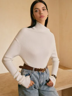 High Stretch Asymmetrical Skinny Sweater
