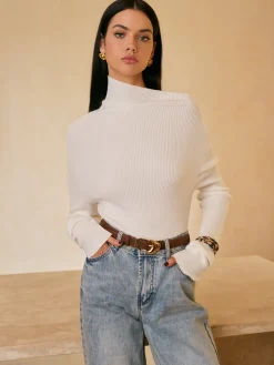 High Stretch Asymmetrical Skinny Sweater