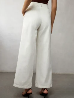 High Waisted Wide Leg Jeans