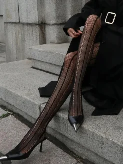 Hollow Sheer Soft Touch Tights