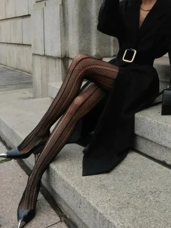 Hollow Sheer Soft Touch Tights