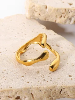 Irregular Wave Open Ring