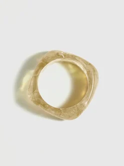 Irregular Wide Edge Acrylic Bracelet