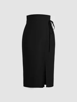 Isla Ivory Midi Skirt