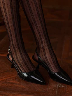 Kitten Slingback Pumps