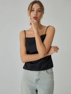 Knotted Backless Tank Top