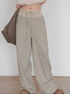 Knotted Wide Leg Pants