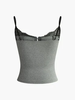 Lace Trim Petite Corset