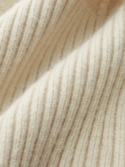 Lantern Sleeve Cinched Waist Twist Sweater