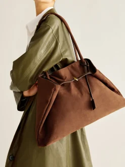 Large Capacity Suede Shoulder Bag
