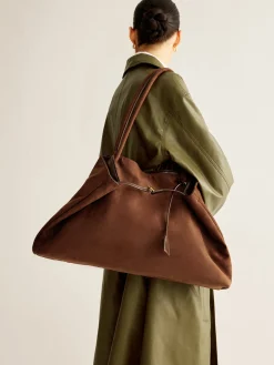 Large Capacity Suede Shoulder Bag