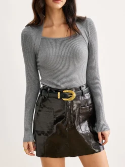 Leisure 2 in 1 Slim Knit Top