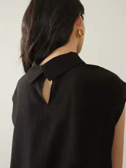 Leisure Cap Sleeve Shirt