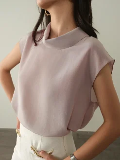 Leisure Cap Sleeve Shirt