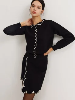 Leisure Contrast Trim Sweater Co-ords