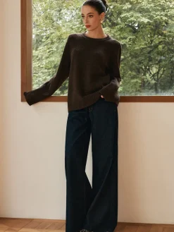 Leisure Cozy Draped Sweater