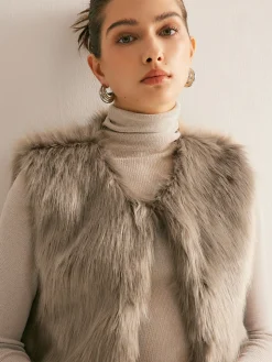 Leisure Faux Fur Vest