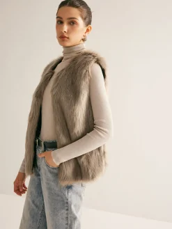 Leisure Faux Fur Vest