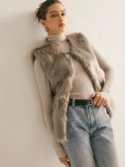 Leisure Faux Fur Vest
