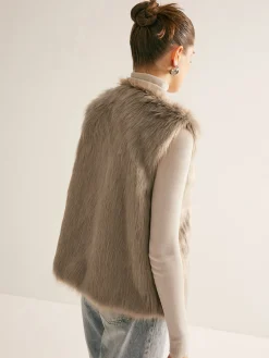 Leisure Faux Fur Vest