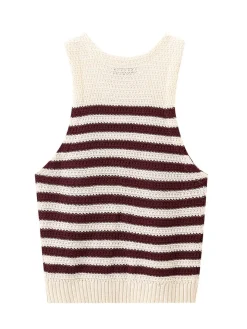 Leisure Striped Sweater Vest