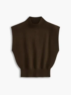 Leisurely Solid Pullover Sweater Vest
