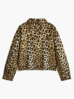 Leopard Breasted Polo Jacket